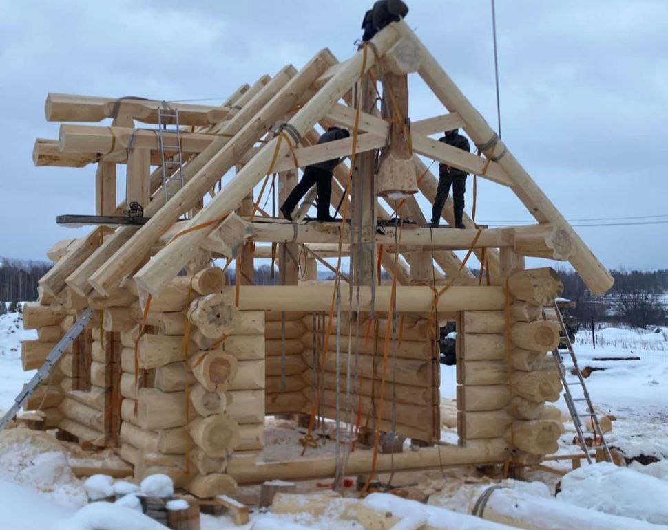 Проект 40 — Дом Михалыч 100 м2 — дом ручной рубки, фото 6