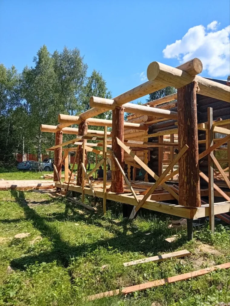 Изготовление сруба — фото 47